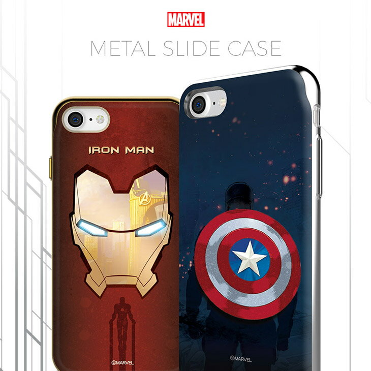 Marvel Metal Slide Case【送料無料】iPhone