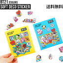 BT21 Soft Deco Sticker【送料無料】BTS公式グッズ ソフトステッカー シール デコレーション デコステッカースマホデコ 跡が残らない ダイアリーデコ モバイルステッカー キャラクターシール 飾り 正規品 かわいい ギフト プレゼント 人気 誕生日 記念日 友達 お土産 韓流