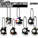 BT21 Acylic Simple Keyring Black Rabbit【送料無料】BTS公式 ...