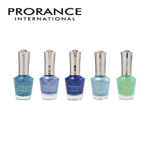 PRORANCE プロランス マニキュア 15ml ｜ 韓国 コスメ ネイル ブルー グリーン 青 緑 セルフネイル オフィス 速乾 プチプラ