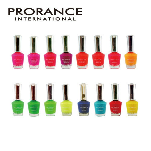 【お買い物マラソン期間P2倍!】　【ネオンカラー】PRORANCE プロランス マニキュア 15ml ｜ 韓国 コスメ ネイル セル…