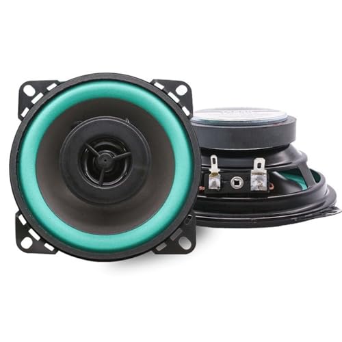 カースピーカー 10cm（4インチ） 車用 2WY 2個セット 純正交換 50W 100W 12V