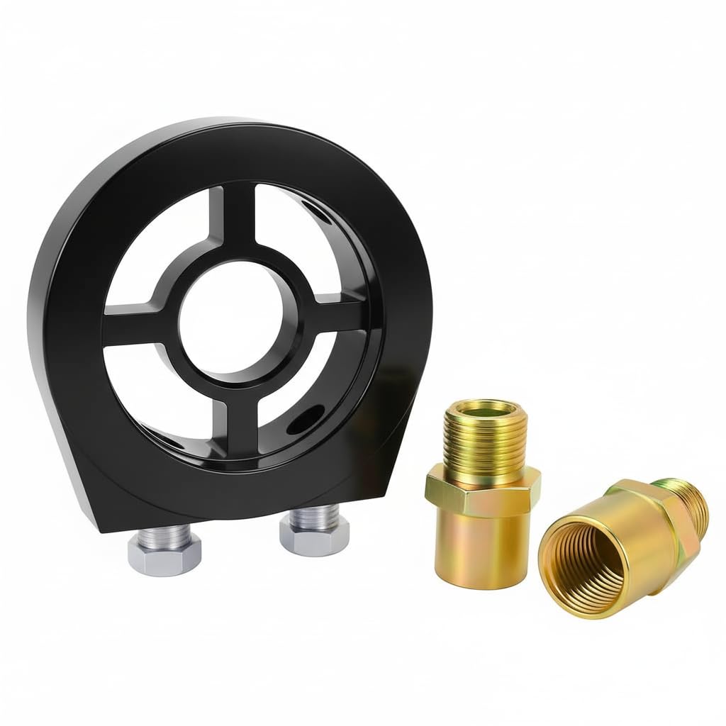 Rakuten - サンドイッチ オイル ブロック オイルセンサー アタッチメント 油温 油圧 M20×1.5 3/4-16UNF センサー 汎用 オートゲージ エレメント ステンレス