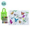 【選べる無料ギフトシール♪】正規品 eatsleepdoodle placemat to go - butterflies BTPTG ウォッシュペン プレース...