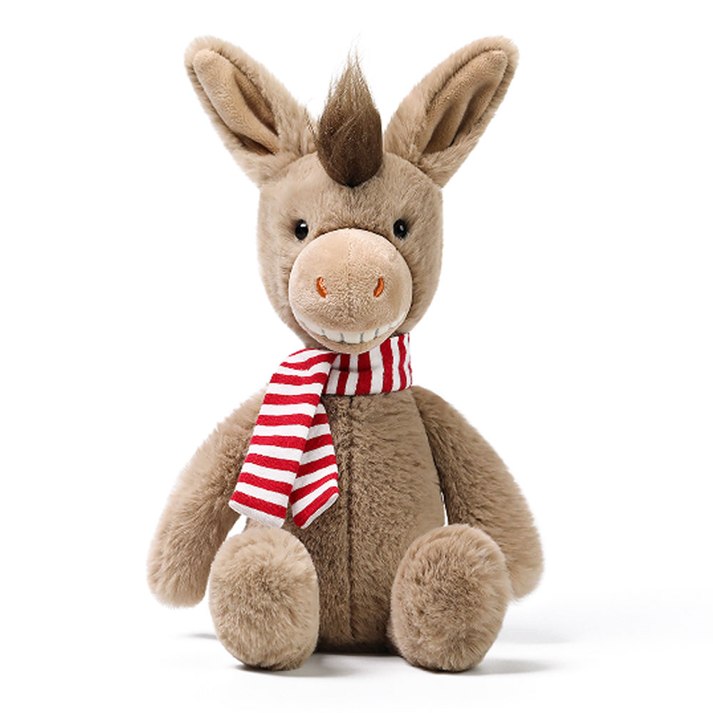 Rakuten - 【選べる無料ラッピング！】正規品 McHugs Millennium Donkey mc400059 ぬいぐるみ ロバ ウマ マックハグス イギリス ふわふわ かわいい 幼児 保育園 孫 入園 プレゼント