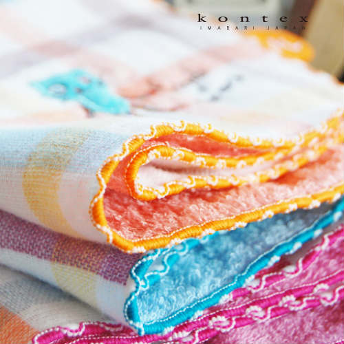 CONTEX Mama's Select Duo (duo) Guantes de toalla Contexto Japonés Bebé Niños Natural Celebración Parto Regalo — vista 2