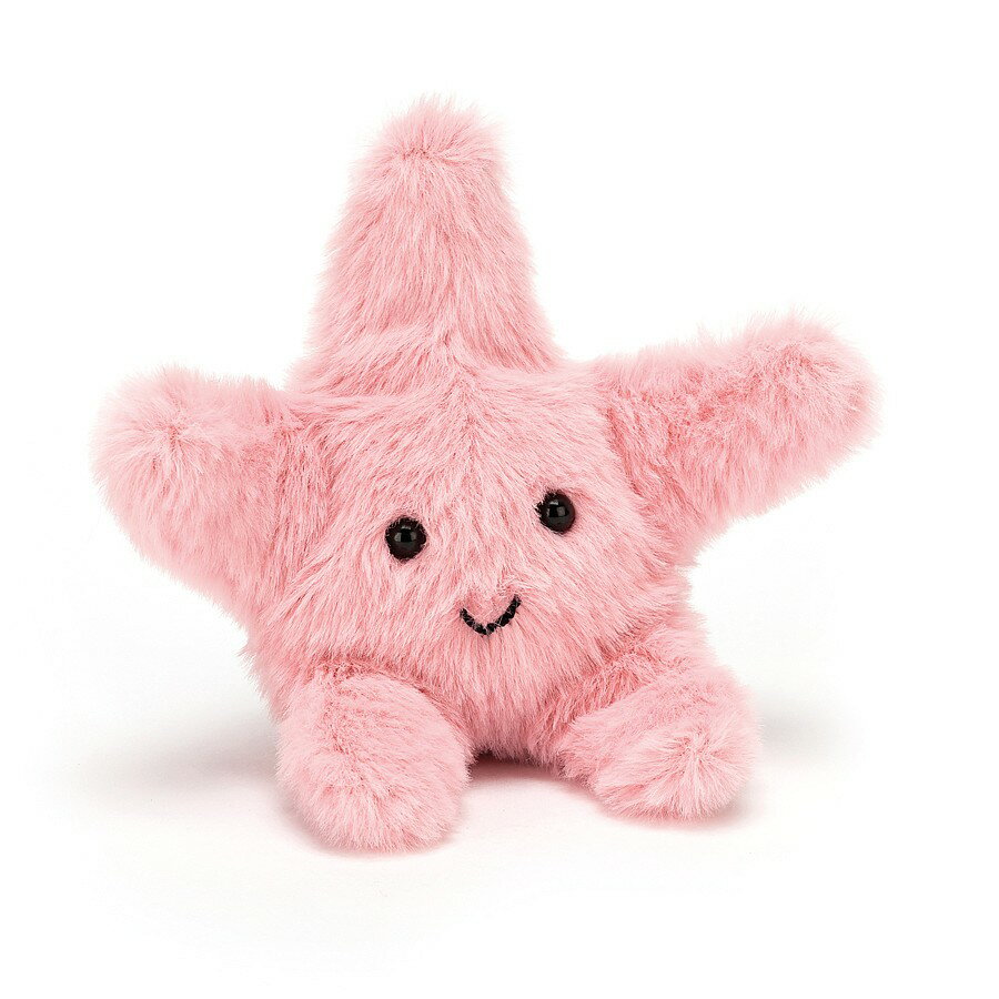 【選べる無料ラッピング！】正規品 Jellycat フラッフィースターフィッシュ ジェリーキャット イギリス シャーロット王女 ふわふわ ひとで 海の生き物 かわいい 幼児 保育園 孫 入園 プレゼントのサムネイル