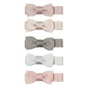 【新柄登場!】【選べる無料ギフトシール♪】MIMI&LULA 5 X MARTHA BOW SALON CLIPS 202022 47 ヘアクリップ キッズ お...