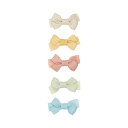 【新柄登場!】【選べる無料ギフトシール♪】MIMI&LULA IVY BOW CLIPS 122055 57 ヘアクリップ キッズ お祝い プレゼント