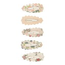 【新柄登場!】【選べる無料ギフトシール♪】MIMI&LULA SCALLOPED FLORAL MINI CLIC CLACS 162035 23 ヘアクリップ...