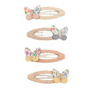 【新柄登場!】【選べる無料ギフトシール♪】MIMI&LULA BETTY BUTTERFLY CLIC CLAC 162038 23 ヘアクリップ キッズ お祝...