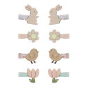 【新柄登場!】【選べる無料ギフトシール♪】MIMI&LULA EASTER MINI CLIPS 162094 47 ヘアクリップ キッズ お祝い プレゼント