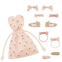 【新柄登場!】【選べる無料ギフトシール♪】MIMI&LULA EASTER POUCH - PINK 162099 04 ヘアクリップ キッズ お祝い プレゼン...