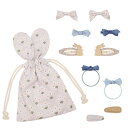 【新柄登場!】【選べる無料ギフトシール♪】MIMI&LULA EASTER POUCH - BLUE 162100 10 ヘアクリップ キッズ お祝い プレゼン...