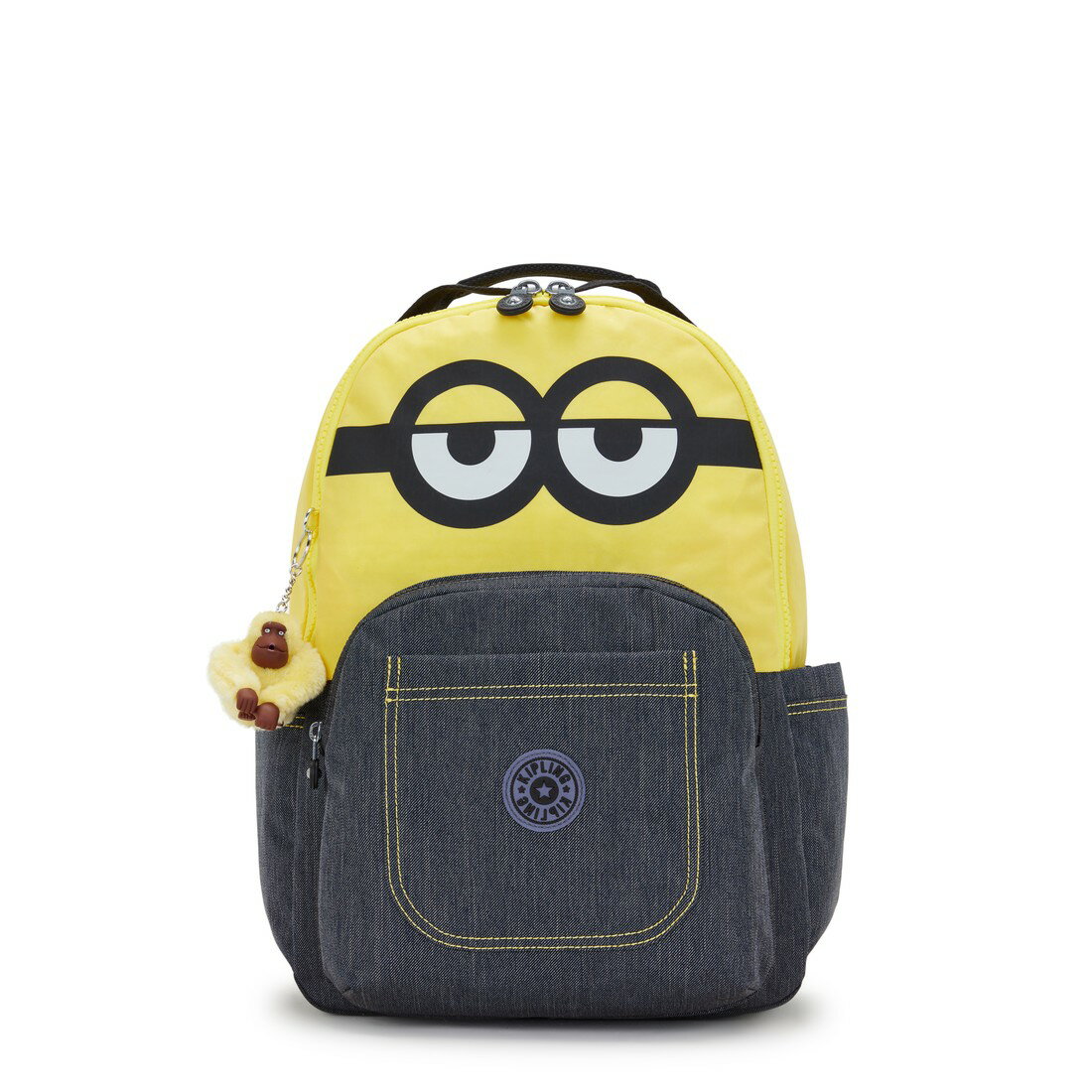 キプリング 公式 リュック バックパック SEOUL(Minion Jeans Bl) Kipling x Minions ソウル(ミニオンジーンズブロック) KI3986MI8 ミニオンズ コレクションのサムネイル