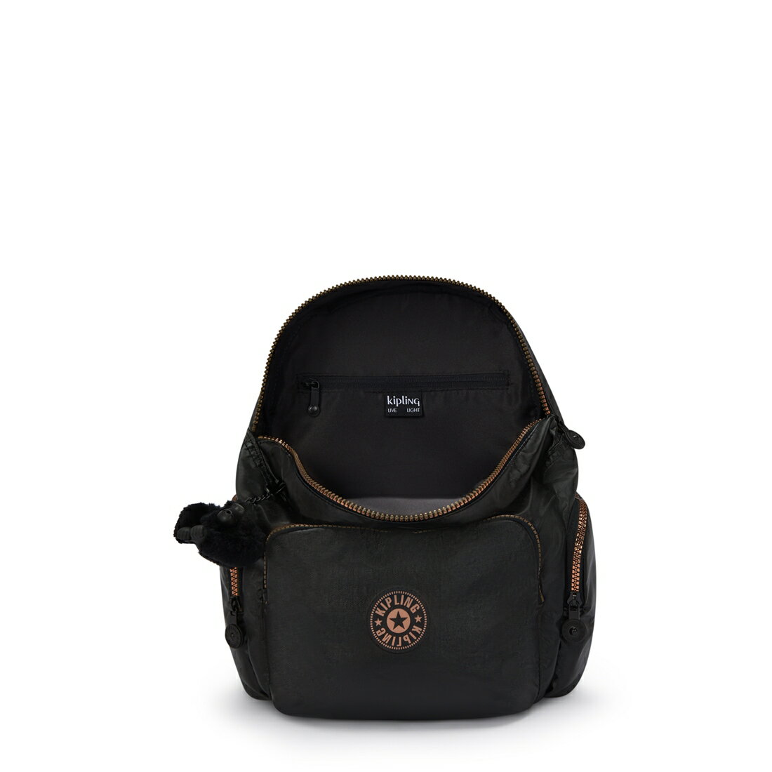 キプリング 公式 リュック バックパック CITY ZIP S(Glorious Copper) シティジップエス(グロリアスコッパー) KI73546BE K.グロリアス コレクション