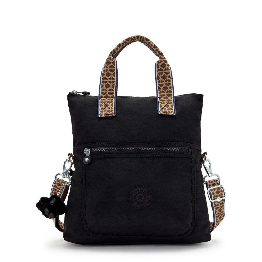 Rakuten - キプリング 公式 トートバッグ ELEVA KL(Noir KWeb Khaki) エレバKL(ノワールKウェビングカーキ) KIB8A7K2G ベーシック コレクション
