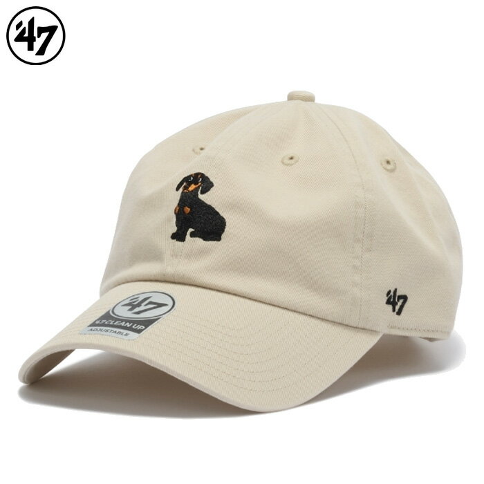 Rakuten - 47 フォーティーセブン キャップ クリーンナップ ダックスフンド 犬 メンズ レディース ボーン CLEAN UP 47A-CLPNLDOGDACHS-CTGW-BON