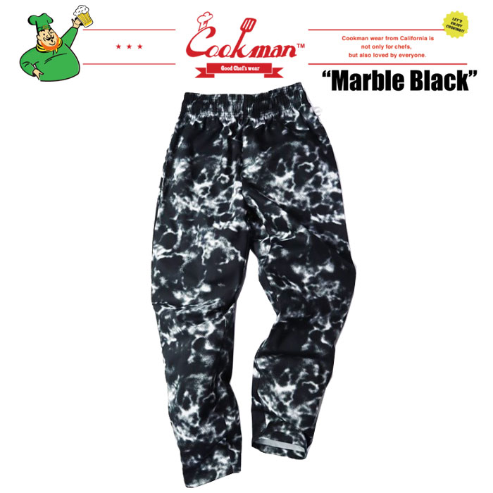 楽天AFRO JACK（お得なクーポン発行中！） クックマン シェフパンツ マーブル COOKMAN Chef Pants Marble