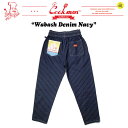 (お得なクーポン発行中！) クックマン シェフパンツ ウォバッシュ ストライプ デニム コットン100％ COOKMAN Chef Pants Wabash Stripe Denim