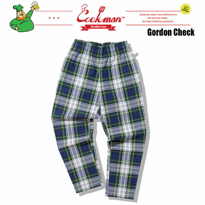 Rakuten - (お得なクーポン発行中！) クックマン シェフパンツ ウーブン ゴードン チェック COOKMAN Chef Pants Gordon Check 61808
