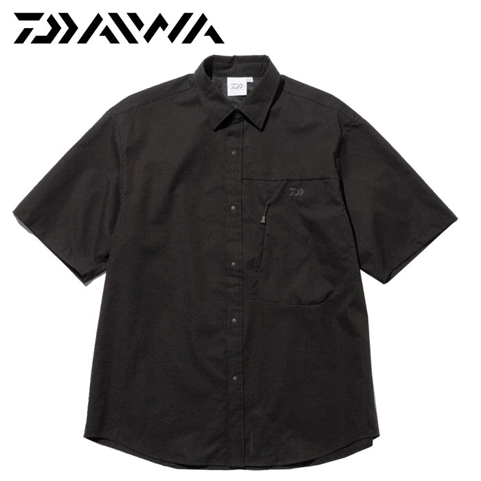 Rakuten - ダイワ ドット エア 半袖シャツ ブラック DAIWA DOT AIR S/S SHIRT BLACK