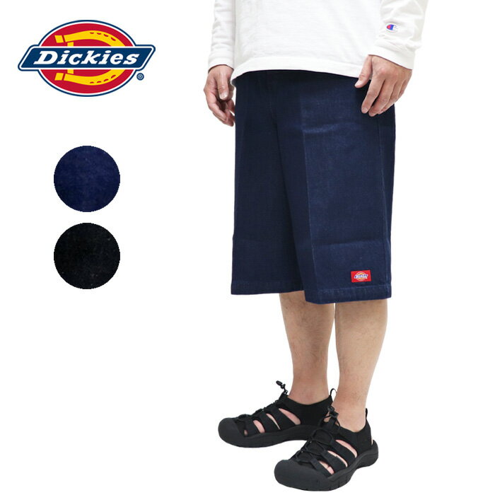 (お得なクーポン発行中！) ディッキーズ DICKIES メンズ デニム ワーク ハーフパンツ イージー ショートパンツ DENIM EASY WORK SHORTS