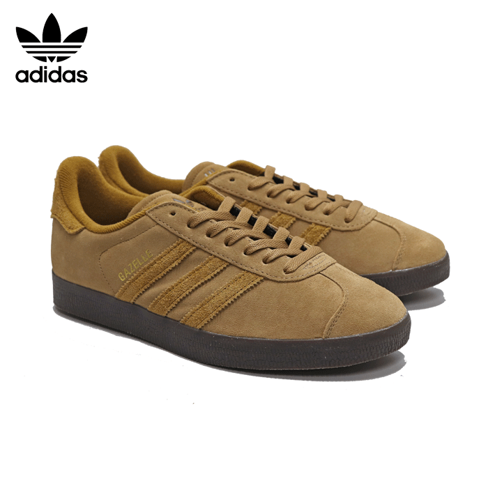 アディダス オリジナルス スニーカー メンズ レディース ガゼル ブラウン スニーカー adidas Originals GAZELLE Brown