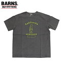 (SALE セール) バーンズ アウトフィッターズ “スケートベア” ゴート ショートスリーブ Tシャツ 製品染め ピグメント 半袖 (メール便送料無料) BA...