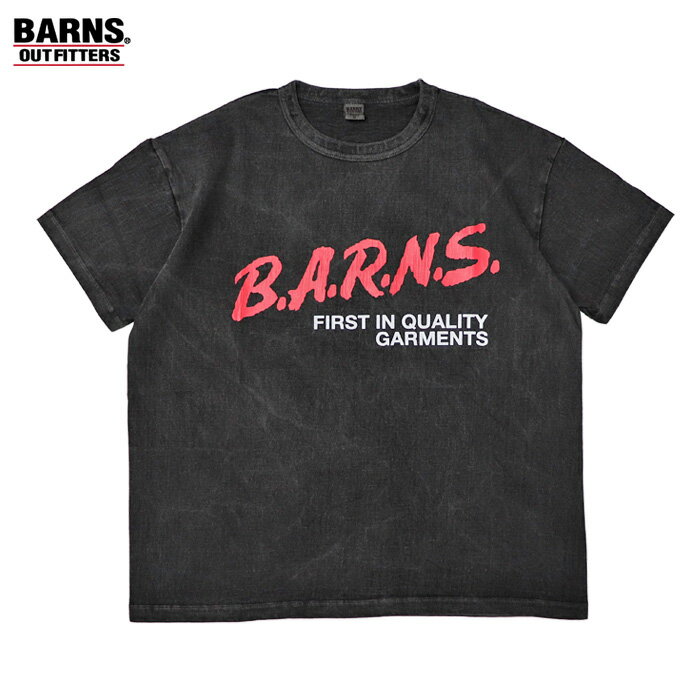 Rakuten - (お得なクーポン発行中！) バーンズ アウトフィッターズ ゴート Tシャツ プリント 半袖 ブラック (メール便送料無料) BARNS OUTFITTERS GOAT S/S TEE