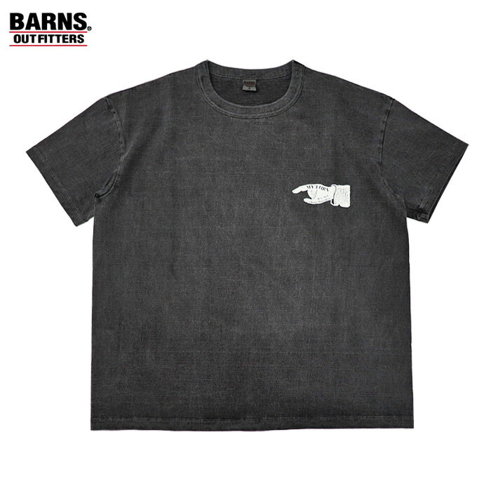 Rakuten - (お得なクーポン発行中！) バーンズ アウトフィッターズ ゴート Tシャツ プリント 半袖 ブラック (メール便送料無料) BARNS OUTFITTERS GOAT S/S TEE