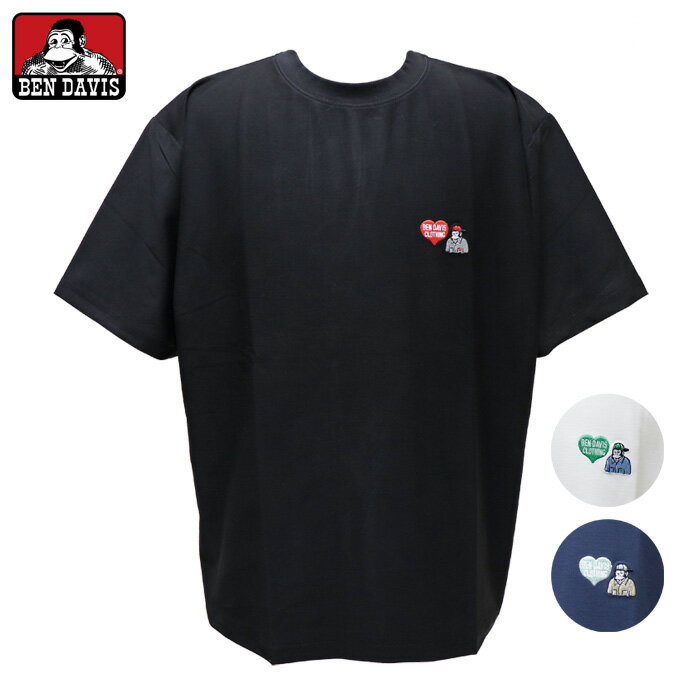 樂天商城 - ベンデイビス 半袖 Tシャツ アーバンフィット ワンポイント刺繍 ベンデービス / ベン デイビス (メール便 送料220円) BEN DAVIS COOLER GORILLA EMB TEE