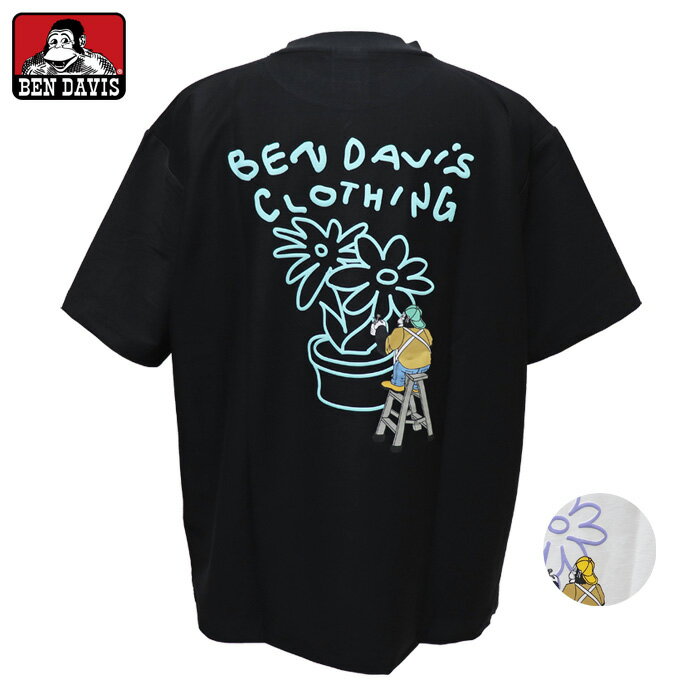 樂天商城 - ベンデイビス 半袖 Tシャツ アーバンフィット 冷感 ベンデービス / ベン デイビス (メール便 送料無料) BEN DAVIS COOLER FLOWER TEE