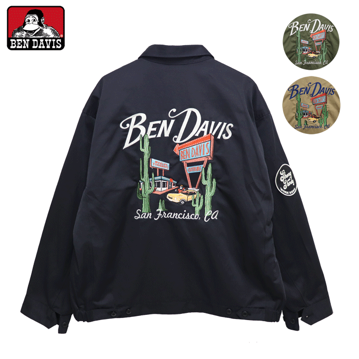 90s BenDavis ベンデイビス ヘビーウェイト ブルゾン ジャケット