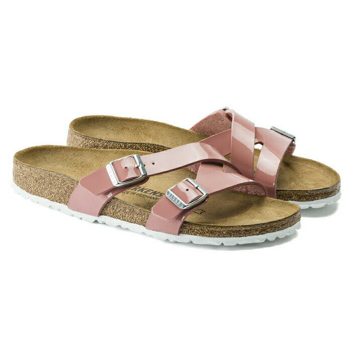 ビルケンシュトック レディース サンダル ヤオ パテント ローズ ナローフィット(幅狭) BIRKENSTOCK Yao Patent Old Rose SALE セール 即納