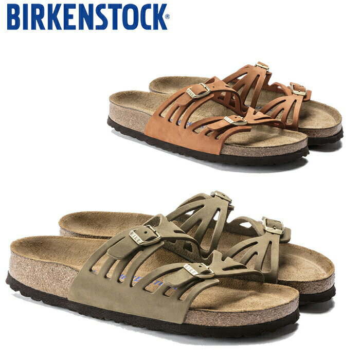 ビルケンシュトックサンダルレディースメンズグラナダヌバックレザーナローフィット(幅狭)BIRKENSTOCKGranada