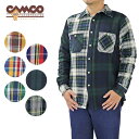 (SALE セール) カムコ ヘビーウエイト フランネル シャツ ワーク ネルシャツ 厚手 長袖 Camco Heavy Weight Flannel Work Shirts