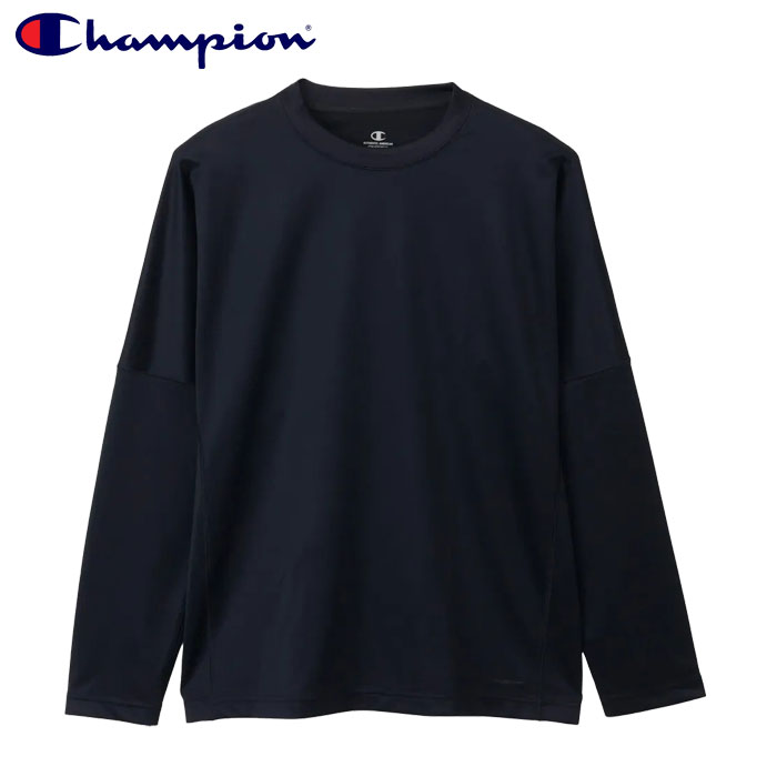 Rakuten - (お得なクーポン発行中！) チャンピオン リカバリーウェア 長袖 Tシャツ (メール便 送料無料) Champion Recovery Wear C3-CS490 090 Black
