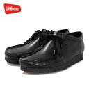 (お得なクーポン配布中！) クラークス オリジナルス メンズ ワラビー ブラックレザー Clarks Originals Wallabee Black Leather 即納