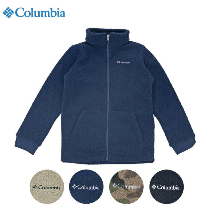 コロンビア キッズ ラゲッド リッジ シェルパ フルジップ ボア フリース アウター Columbia Rugged Ridge Sherpa Full Zip AB0083 即納