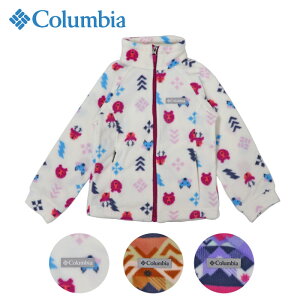 コロンビア キッズ ベントン スプリングス プリンテッド フリース アウター 柄 保温 Columbia Benton Springs Printed Fleece WG6778 即納