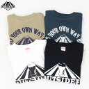 アウトサイダー ブルーイング 半袖 Tシャツ ブルワリー Outsider Tee (メール便送料220円)