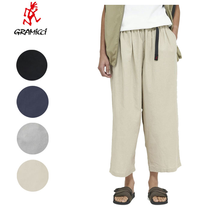 GRAMICCI (グラミチ) LINEN WRAP FLARE PANTS / リネンラップ