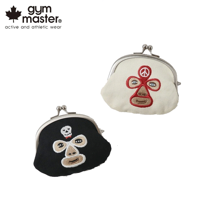 ジムマスター 財布 ミニ ポーチ コインケース 覆面レスラー ガマグチ (メール便 220円) gym master