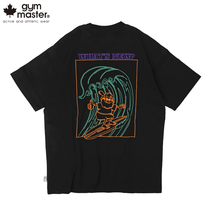 (お得なクーポン発行中！) ジムマスター シャツ Tシャツ 半袖 ワッツニュー 刺繍 ティ メンズ 
