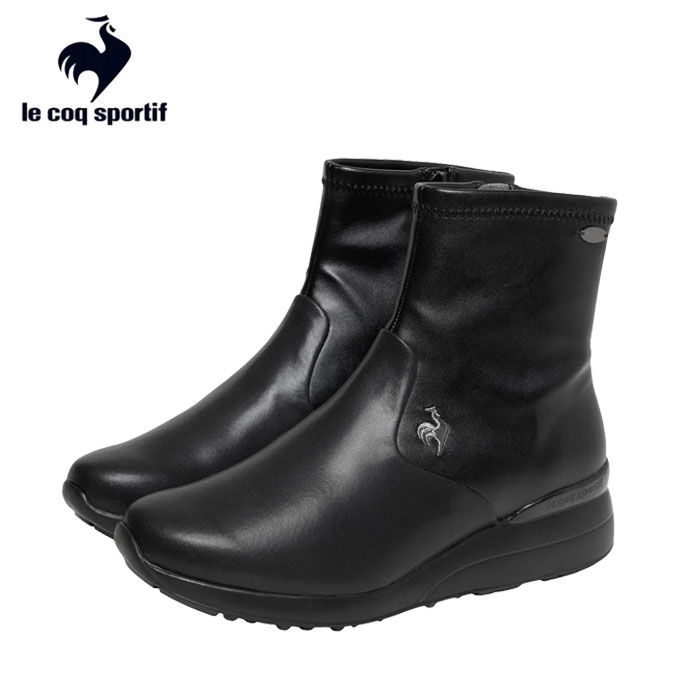 ルコックスポルティフ レディース ブーツ アンジェ II ブラック/ブラック ANGERS II FW26モデル LU5FBT84LZ BKBK