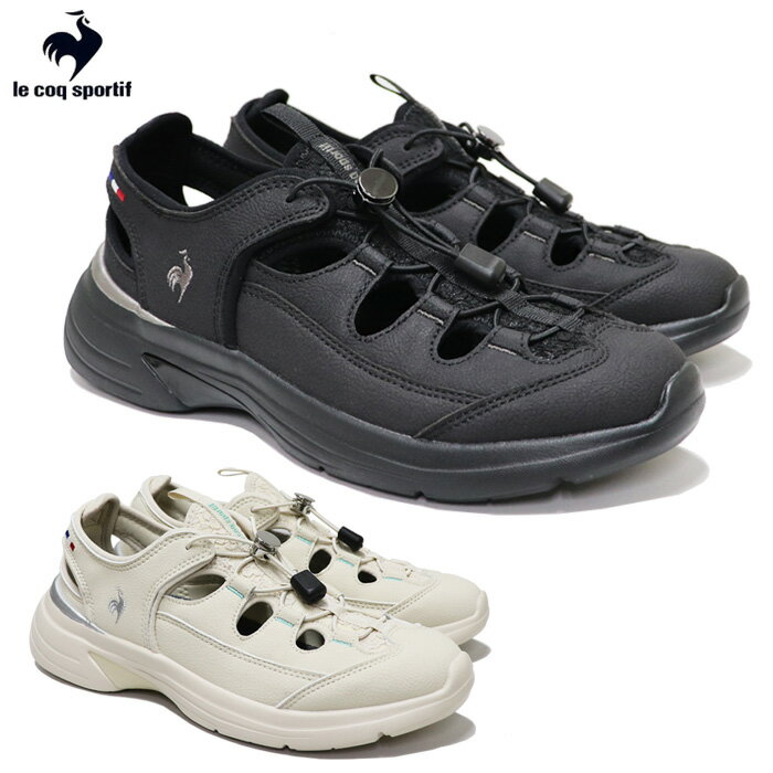 Rakuten - ルコックスポルティフ スニーカー レディース スリッポン サンダル 軽量 消臭 LCS ロレーヌ SS le coq sportif