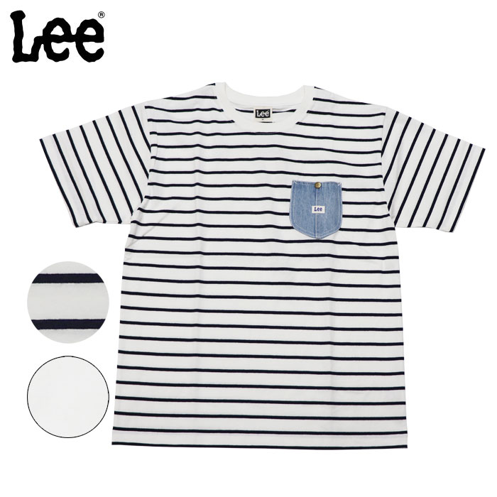 Lee リー Tシャツ メンズ レディース デニム ポケット Tシャツ 半袖 (メール便送料220円) Mens Ladies...