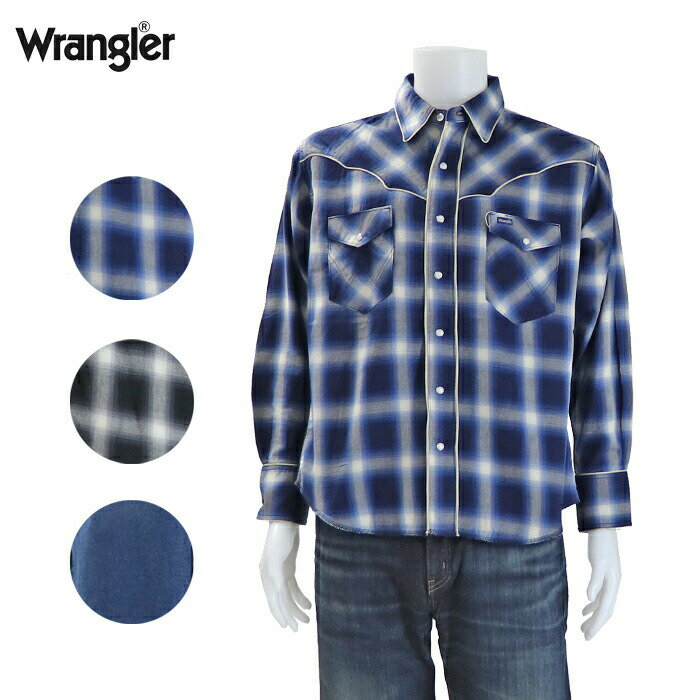 (FINAL SALE) 󥰥顼  ǥ  衼  Wrangler 127MW Western Yoke Shirts