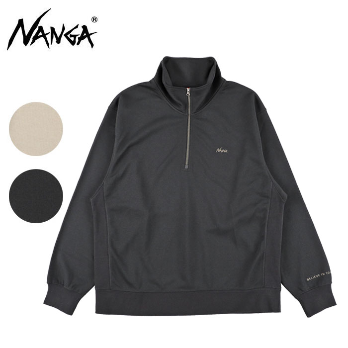 Rakuten - ナンガ トレーナードライ ミックス テリー ハーフジップ スウェット NANGA DRY MIX TERRY HALF ZIP SWEAT